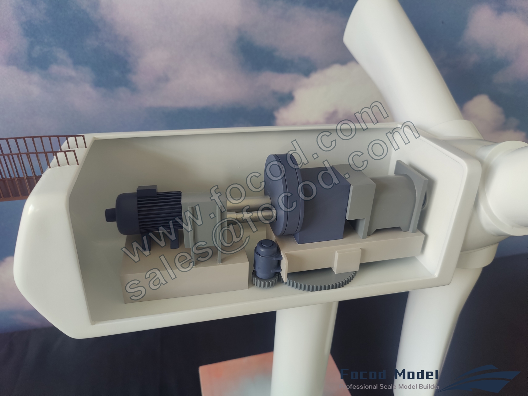customized model of nacelle windmill